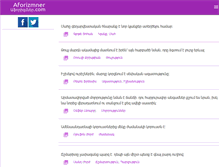 Tablet Screenshot of aforizmner.com